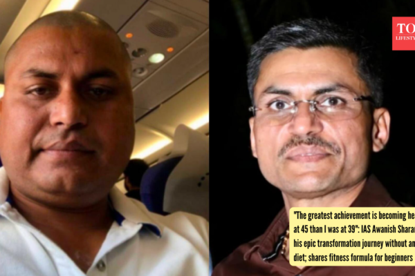 Awanish Sharan Transformation: "The greatest achievement is becoming healthier at 45 than I was at 39": IAS Awanish Sharan shares his epic transformation journey without any crash diet; shares fitness formula for beginners