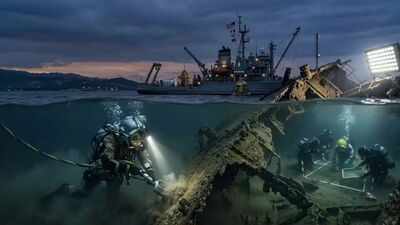 The lost Hellship of 1944 finally found beneath 160 feet of ocean depths | World News