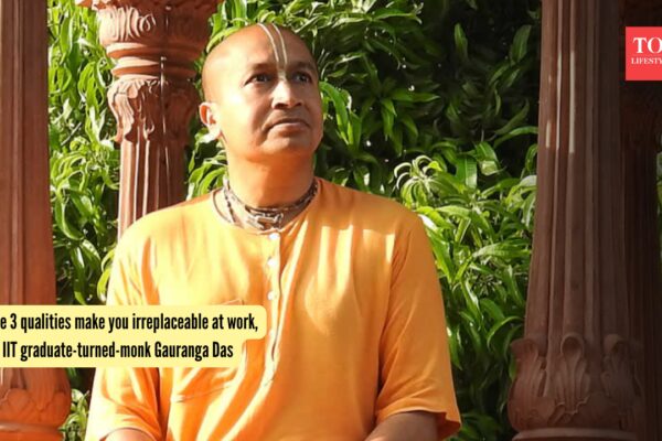 These 3 qualities make you irreplaceable at work, says IIT graduate-turned-monk Gauranga Das