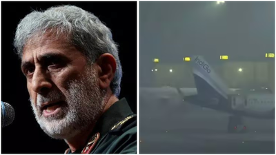Israel Elimination: Evening news wrap: IRGC commander says Israel’s elimination 'achievable'; severe weather disrupts Delhi airport operations & more | India News