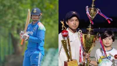Vaibhav Sooryavanshi's reaction to brother Ashirvad's another century goes viral | Cricket News