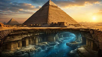 Was there a hidden river under the Great Pyramid of Giza, Egypt: New evidence rewrites history | World News