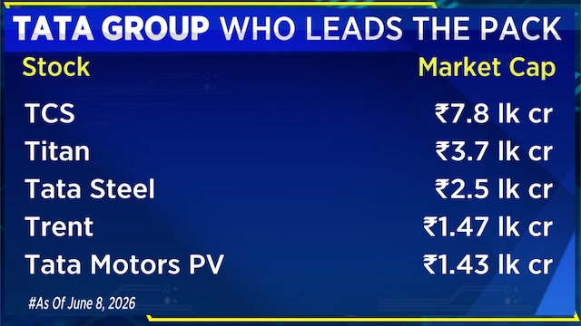 TCS has lost more market value than the Tata Group during the first six months of the year