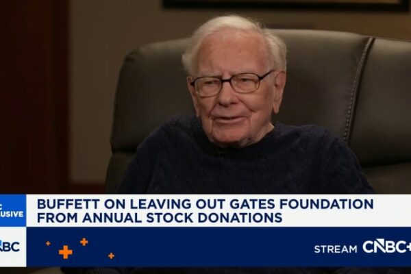 Warren Buffett calls Bill Gates' actions with Epstein 'distasteful,' but people make mistakes