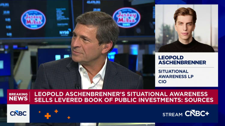 Leopold Aschenbrenner Situational Awareness fund: $45B to fire sale