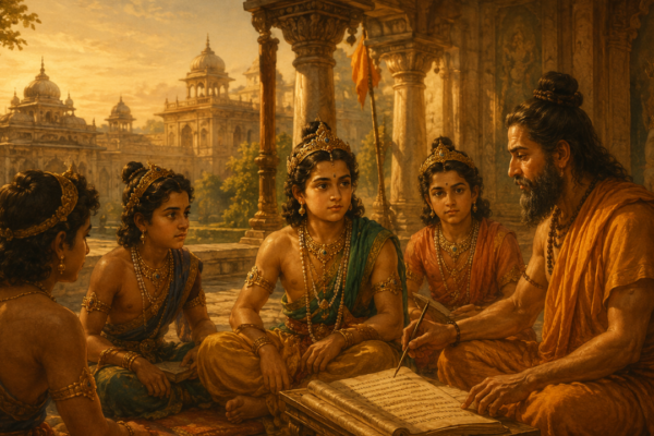 How princes and princesses were raised in ancient India: A childhood shaped by duty, not privilege