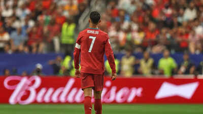 FIFA World Cup : Cristiano Ronaldo sets unwanted World Cup record, becomes player with most... | Football News