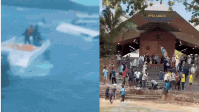 'Many were trapped': Vietnam tragedy visuals show overturned boat, CPR on shore and panic at sea