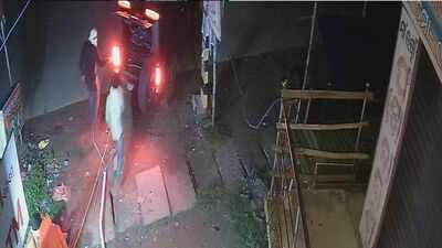 Watch: Gang uses Thar to uproot ATM, escapes with cash in Odisha | Bhubaneswar News