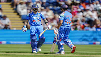 Rohit Sharma, Virat Kohli create history in 3rd ODI against England at Lord's, become first Indian pair to... | Cricket News