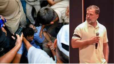'Used to getting punched': Rahul Gandhi says he is 'ready to take many more' after detention during NEET protest | India News