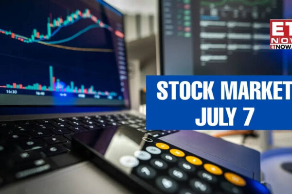 Stock Market Closing Today, July 7: Sensex ends 4-day winning streak, closes 104 pts lower, Nifty below 24,400; check top gainers and losers - Markets