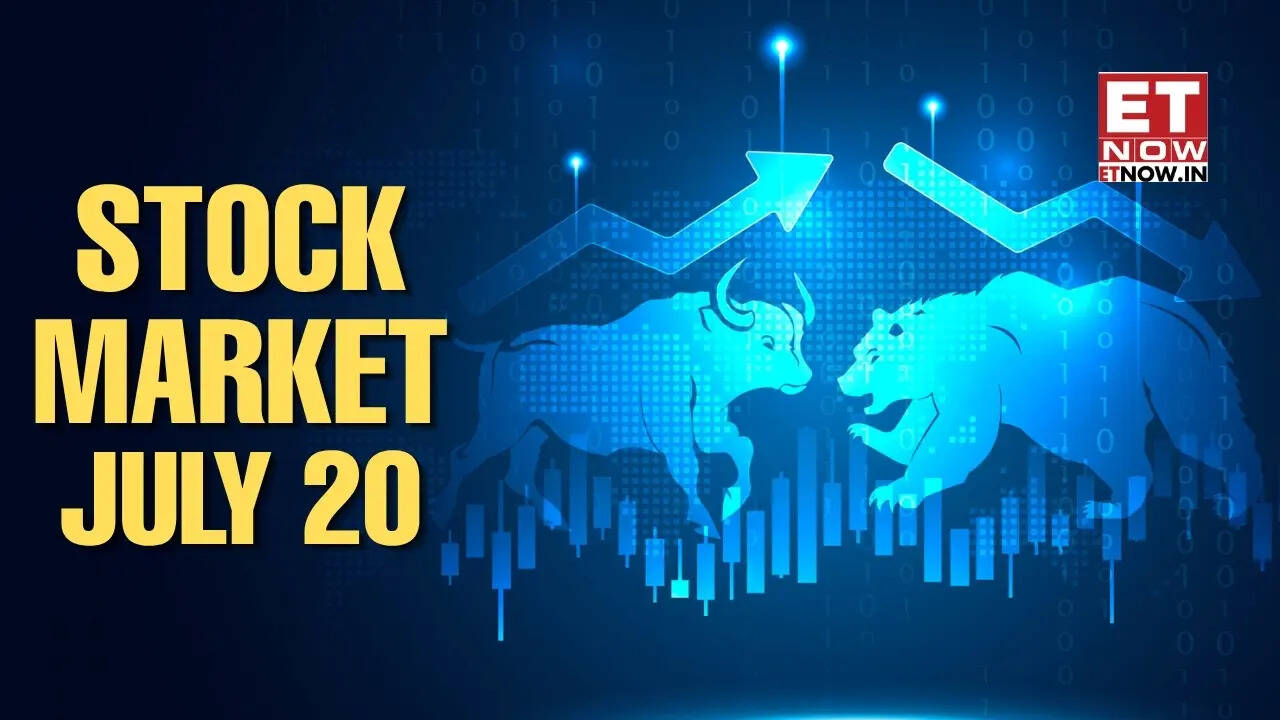 Stock Market Closing Today, July 20: Sensex closes 443 pts lower, Nifty below 24,250; Nifty Private Bank slips 2.27% - Markets