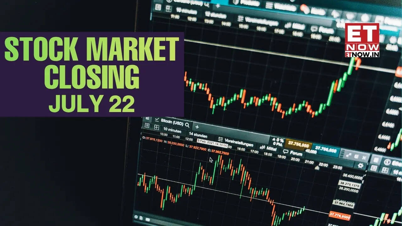 Stock Market Closing Today, July 22: Sensex falls 715 pts to end at 76,755, Nifty closes below 24K; Nifty PSU Bank slips 1.84%, Realty 2.63% - Markets