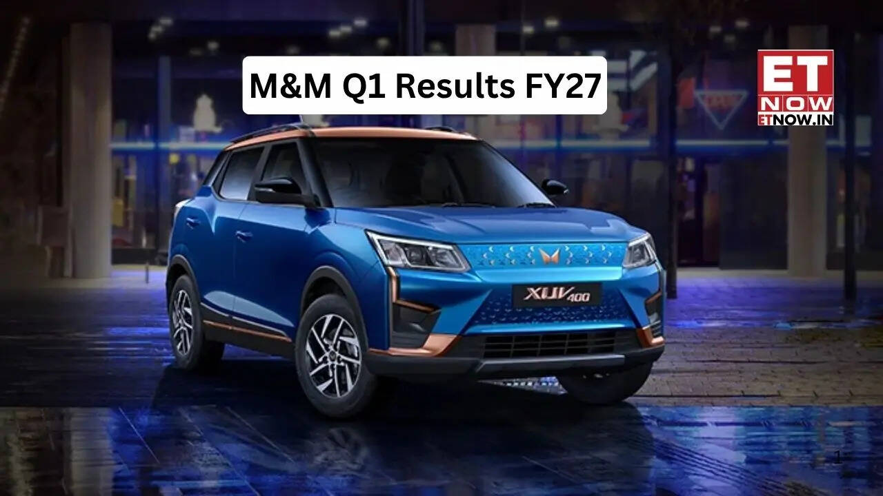 Mahindra & Mahindra Q1 Results FY27: Profit rises 7% to Rs 3685 cr YoY; revenue jumps 23% - Markets