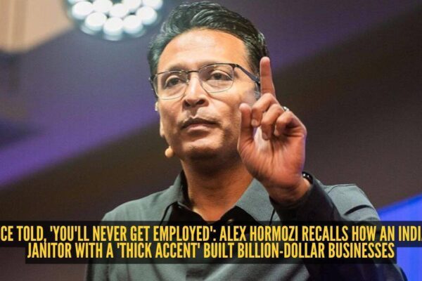 Alex Hormozi: Once told, 'You'll never get employed': Alex Hormozi recalls how an Indian janitor with a 'thick accent' built billion-dollar businesses