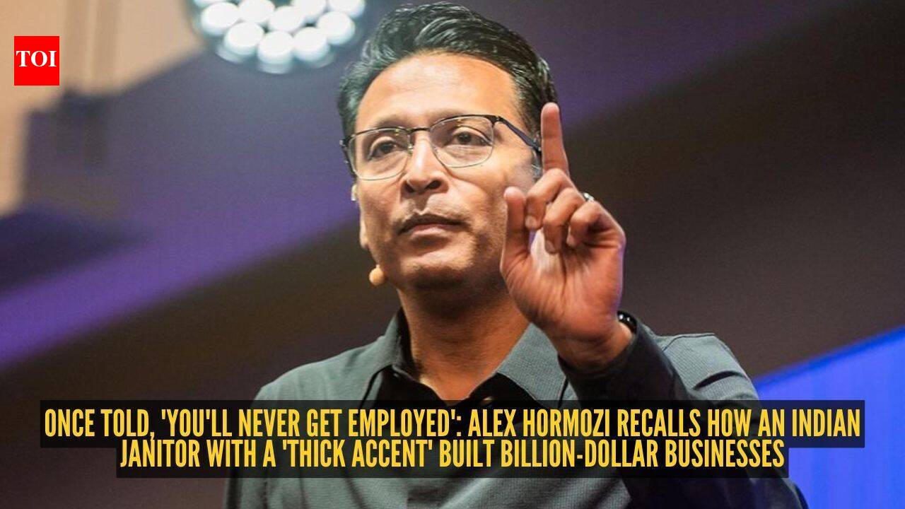 Alex Hormozi: Once told, 'You'll never get employed': Alex Hormozi recalls how an Indian janitor with a 'thick accent' built billion-dollar businesses