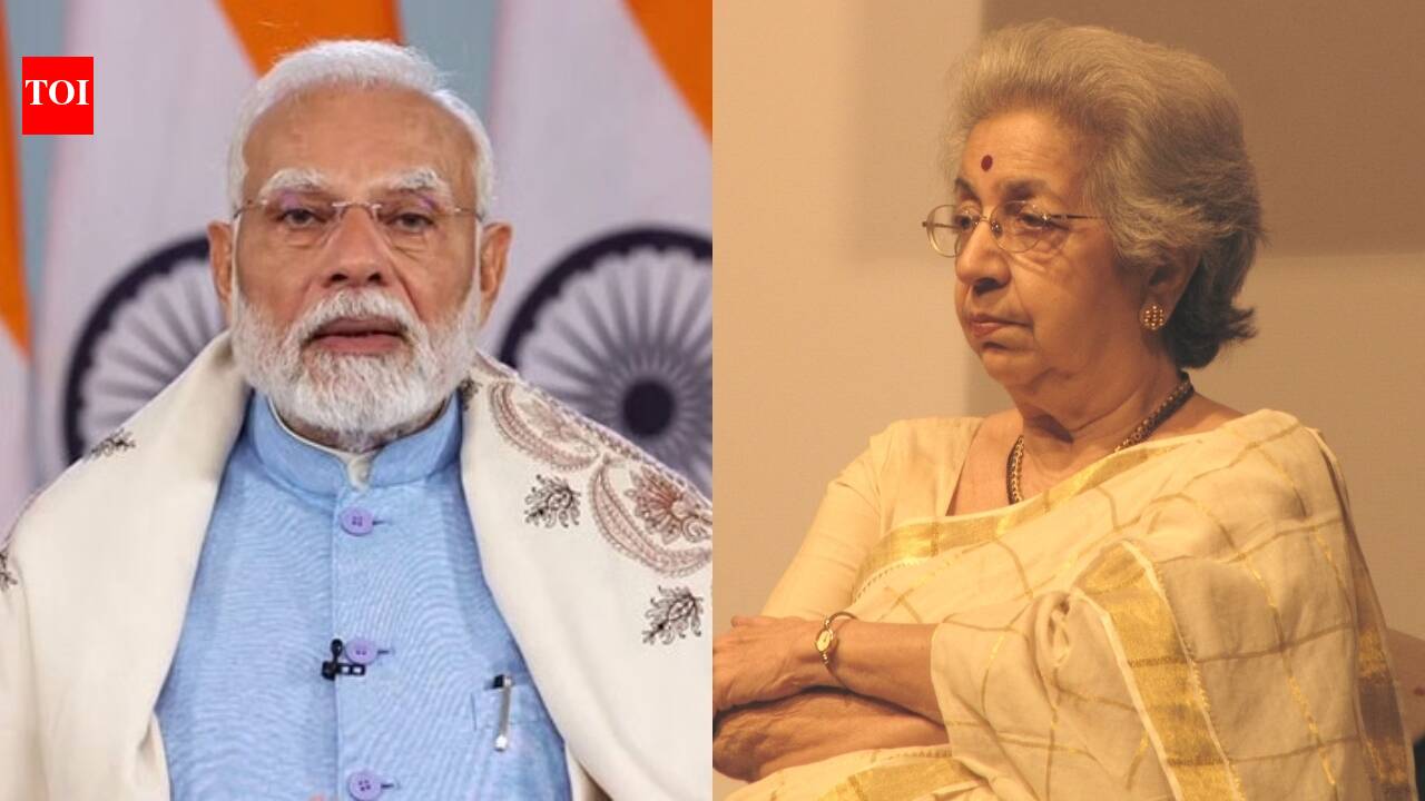 Vijaya Mehta Death: PM Narendra Modi pays tribute to Vijaya Mehta as she passes away at 91, calls her 'a pioneer of modern Marathi theatre' | Hindi Movie News