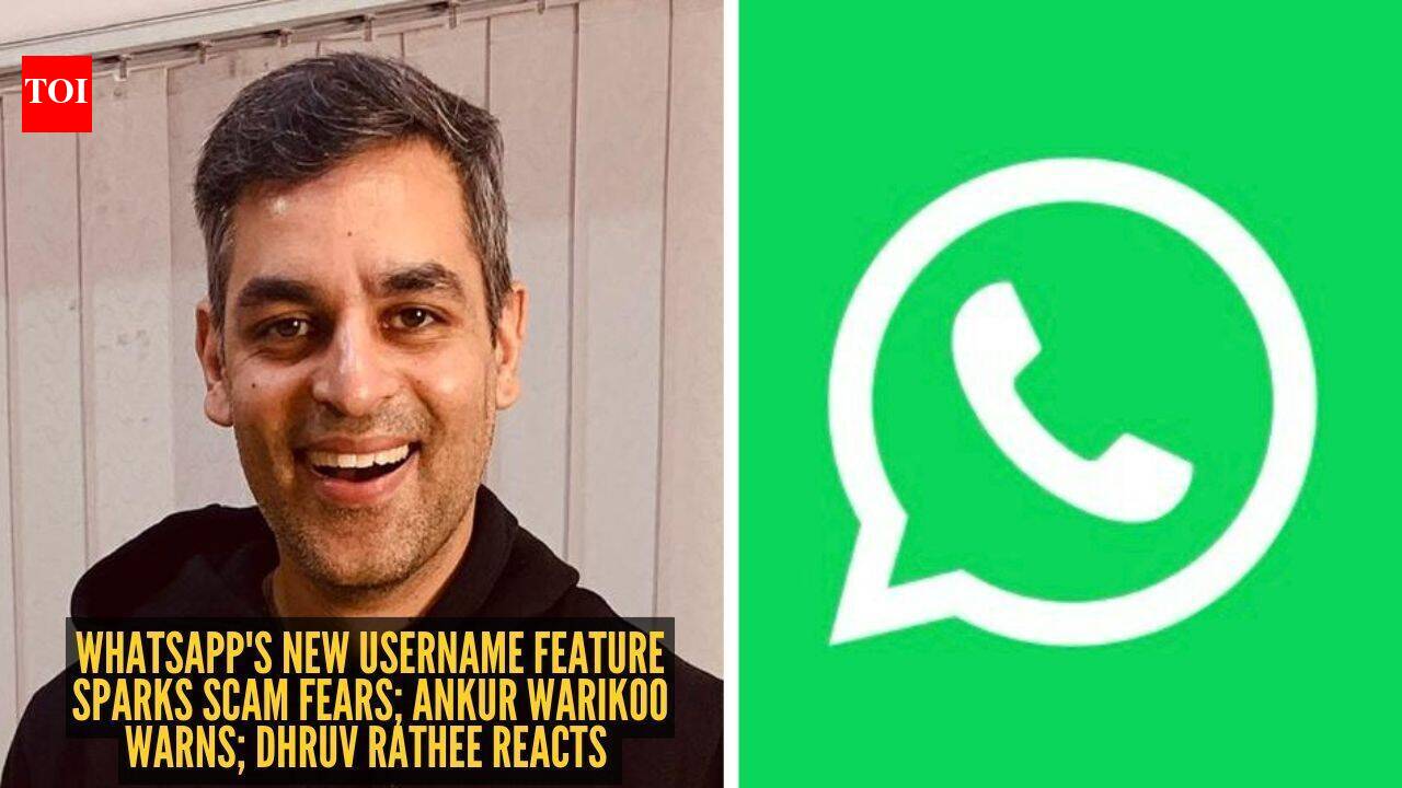 WhatsApp's new username feature sparks scam fears; Ankur Warikoo warns, Dhruv Rathee reacts |