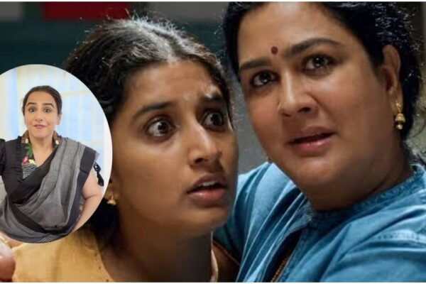 Vidya Balan: Urvashi's iconic 'Achuvinte Amma' scene gets a Vidya Balan TWIST; Keerthy Suresh, Anjali Menon and more react |