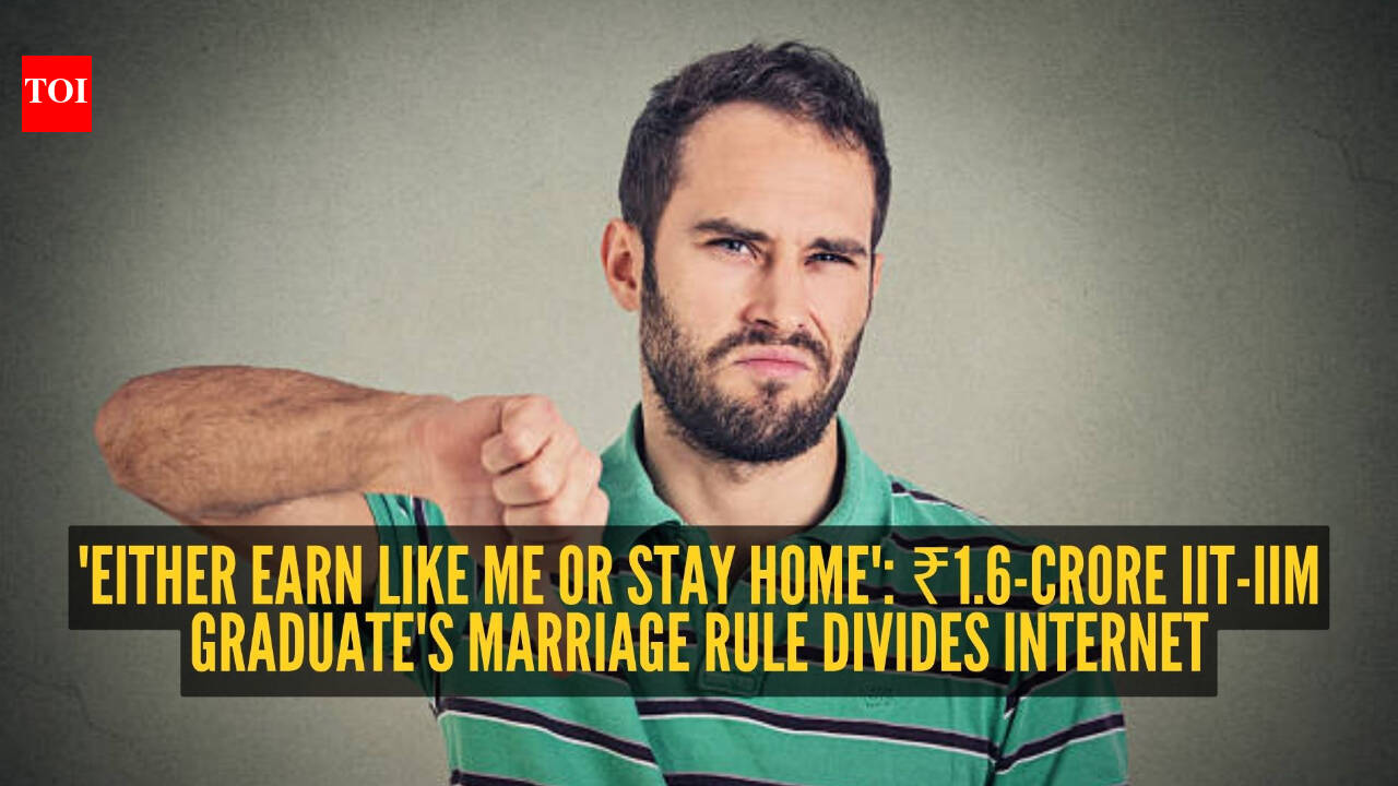 'Bad deal': IIT-IIM graduate earning ₹1.6 crore refuses to marry women earning ₹6-15 LPA |