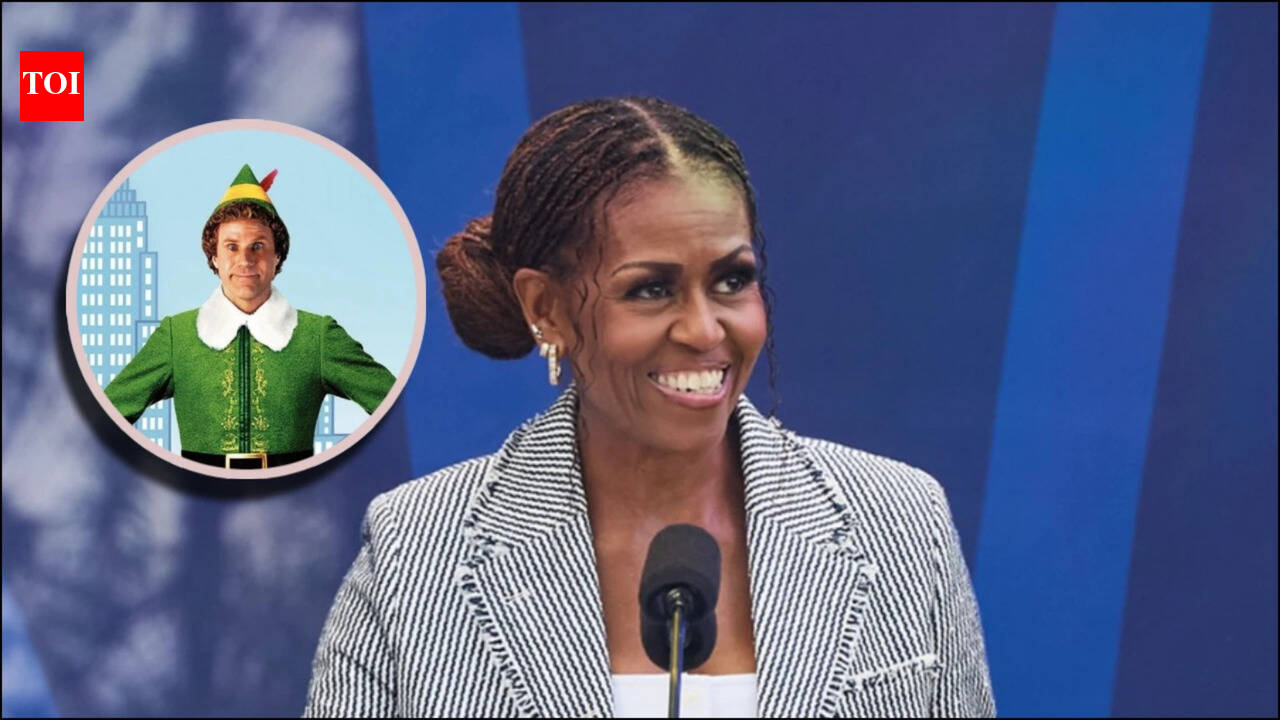 Michelle Obama says Will Ferrell’s ‘Elf’ is her favourite film: ‘I make other people watch it with me so' |