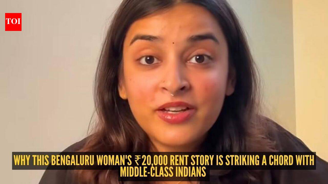 Why this Bengaluru woman's ₹20,000 rent story is striking a chord with middle-class Indians |