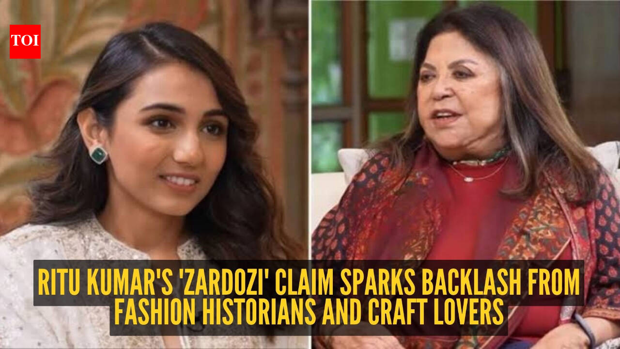 Ritu Kumar Zardozi Controversy: 'How can she claim this?': Ritu Kumar faces backlash after saying she coined the word 'Zardozi'