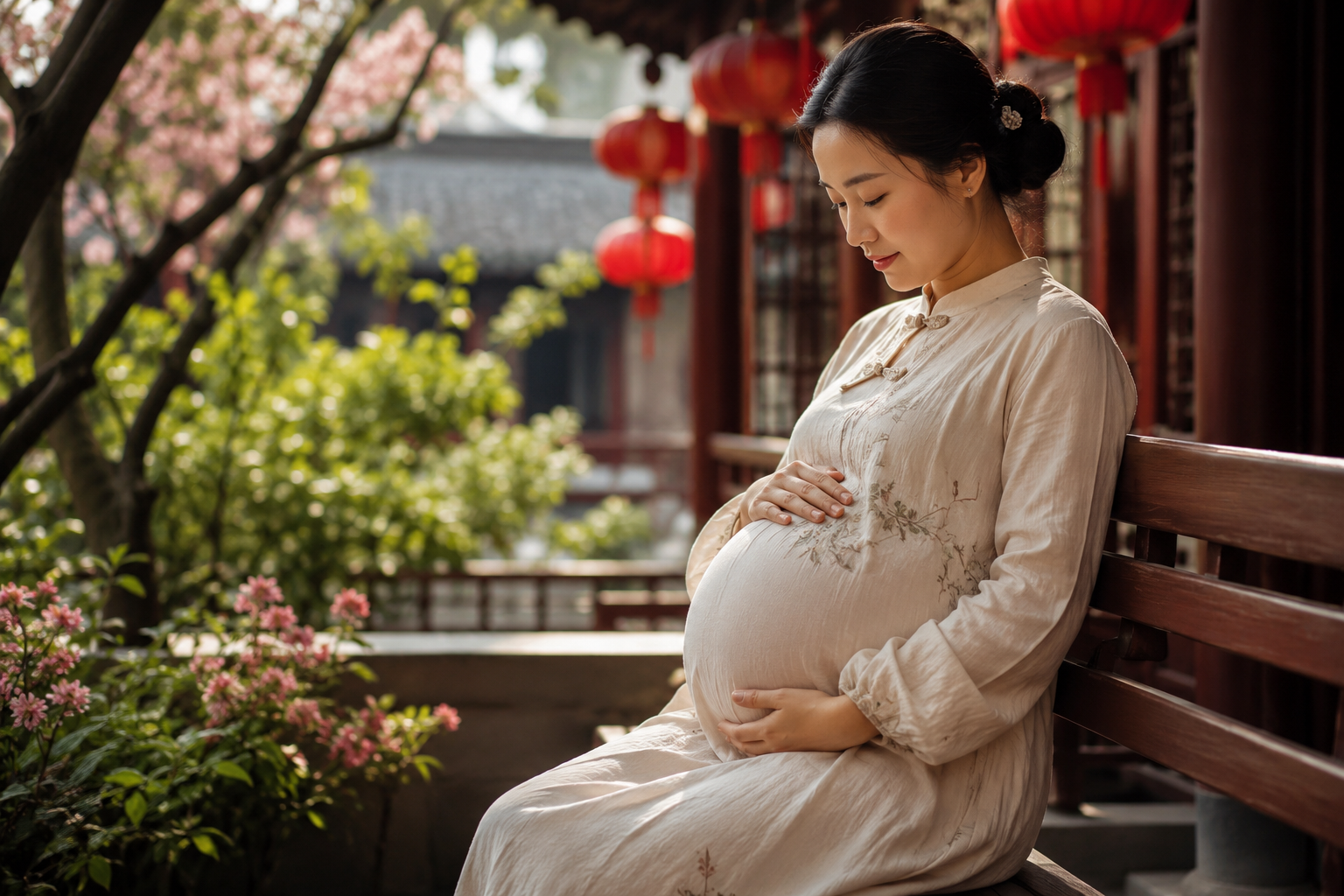 Why are pregnant women rarely seen in public in China? The tradition explained