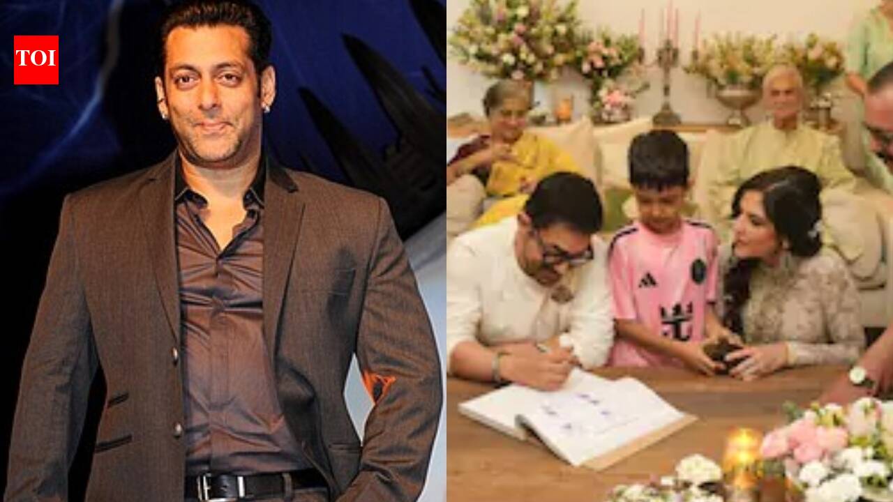 Salman Khan: When Salman Khan joked, "Aamir Khan jab tak marriage perfect nahi karega, woh karta jayega" referring to him as a perfectionist | Hindi Movie News