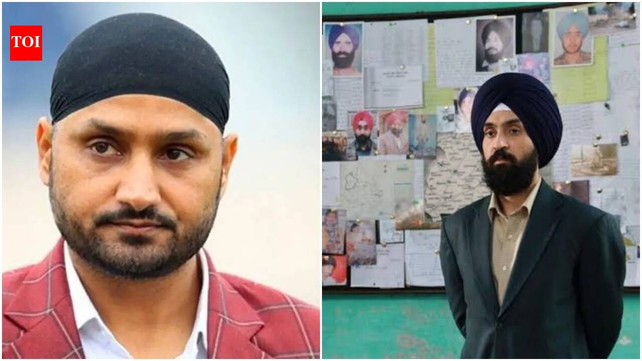 Harbhajan Singh watches 'Satluj' amid ban; Praises Diljit Dosanjh; Says 'Truth cannot remain buried forever' | Hindi Movie News