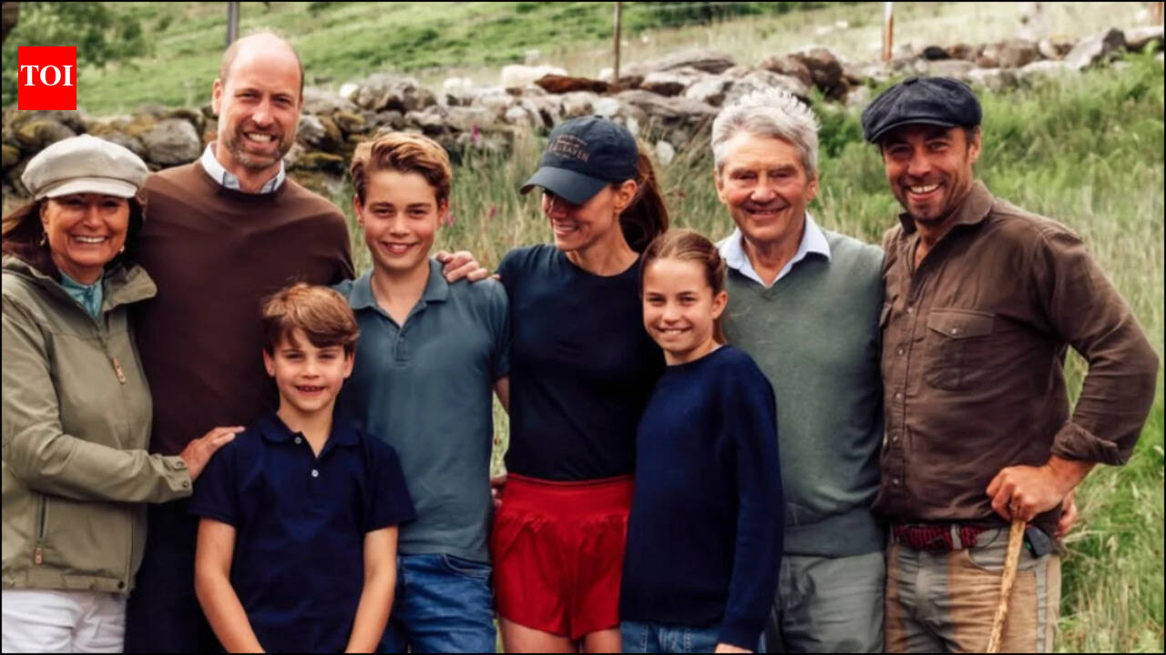 Kate Middleton completes National Three Peaks challenge for charity with rare glimpse of Prince George, Princess Charlotte, and Prince Louis by her side - See PICS |