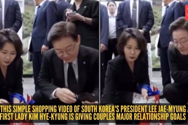 Why this simple shopping video of South Korea's President Lee Jae-myung and First Lady Kim Hye-kyung is giving couples major relationship goals