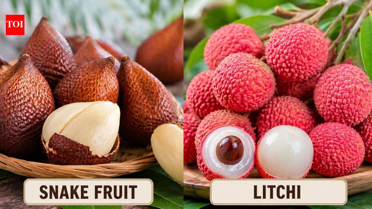 Snake fruit vs Litchi: How these tropical fruits differ in origin, taste, season and more |