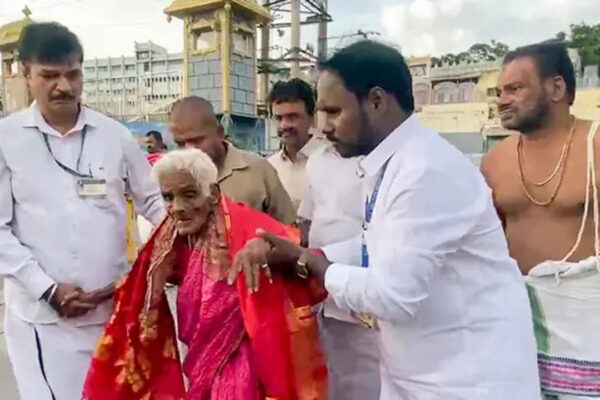 116-year-old grandma climbed Tirumala on foot; reminds millions that dream and devotion never grow old |