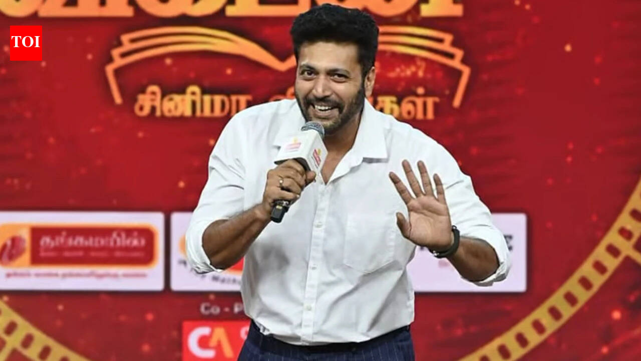 Ravi Mohan gets teary-eyed in public event, says, ‘I will always opt for peace over success’ | Tamil Movie News