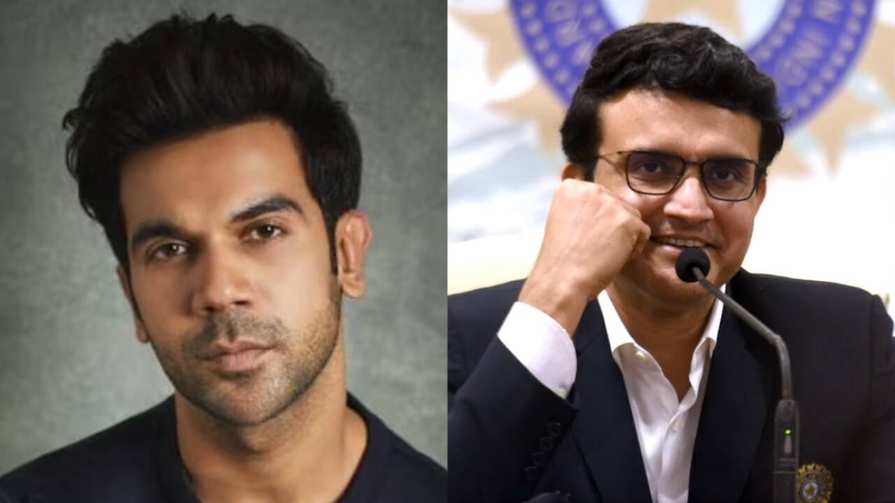 Sourav Ganguly reacts to FIRST LOOK of Rajkummar Rao led 'Dada': 'The best gift ever, can't wait to see your cover drive' |