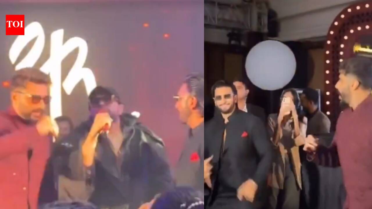 Ranveer Singh, Arjun Kapoor groove as Himesh Reshammiya sings 'Kitne Armaan' and it's the best thing on the internet today, don't miss the 'jhakaas' Anil Kapoor touch - WATCH VIDEO | Hindi Movie News