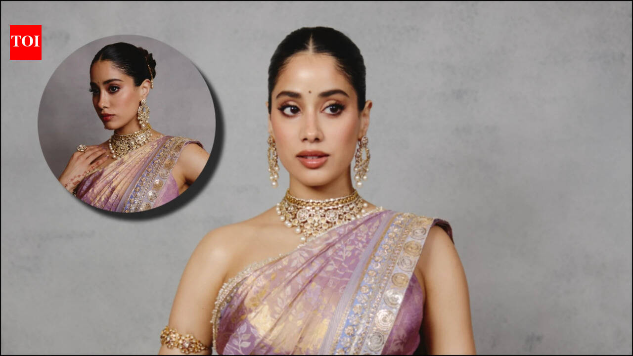 Janhvi Kapoor drops subtle nod to boyfriend Shikhar Pahariya: Netizens notice unique mehendi design in new PICS from Anshula Kapoor"s wedding﻿ |