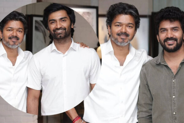 Atharvaa and Kavin meet Tamil Nadu CM Vijay ahead of their upcoming releases, share happiness on social media | Tamil Movie News