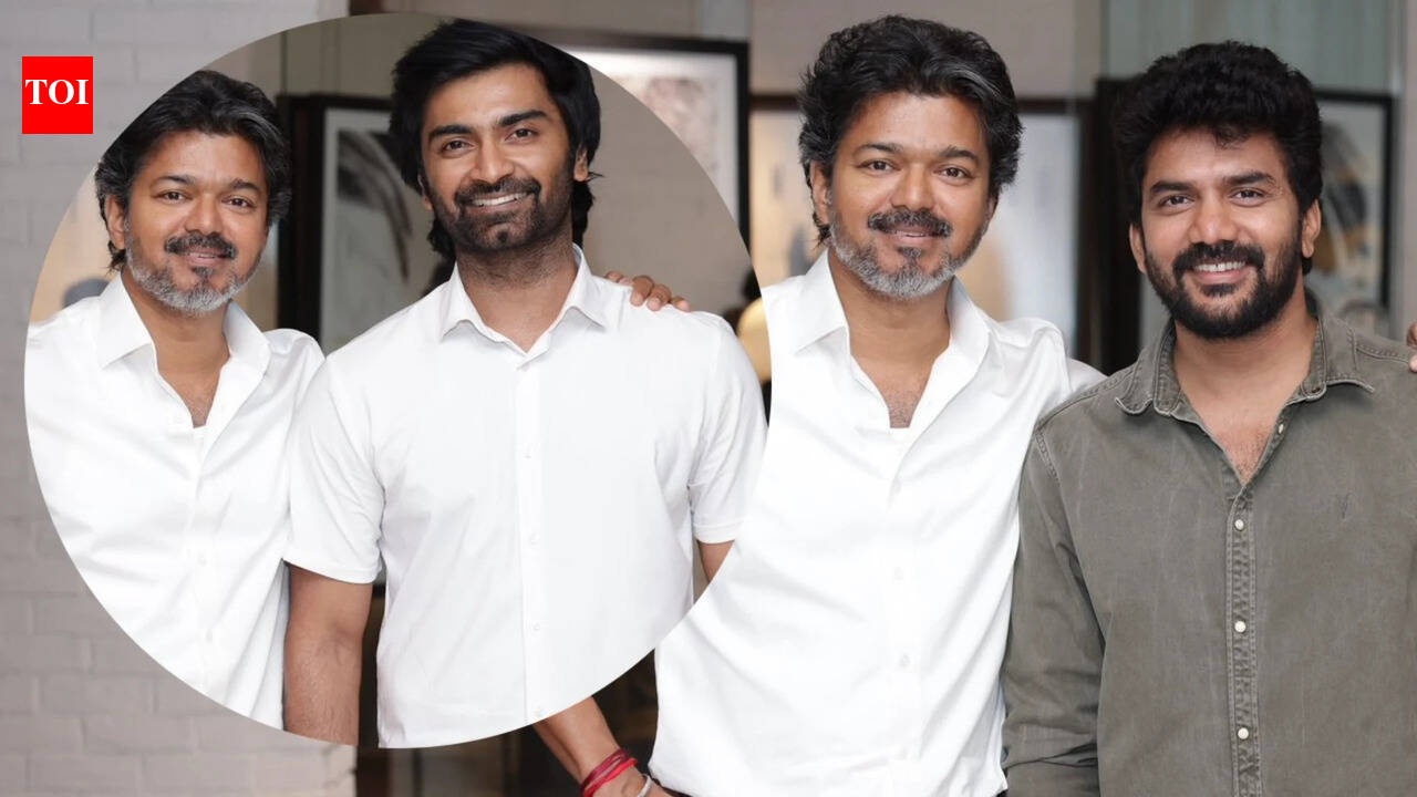 Atharvaa and Kavin meet Tamil Nadu CM Vijay ahead of their upcoming releases, share happiness on social media | Tamil Movie News