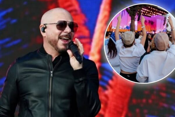 Pitbull sets Guinness World Record for ‘most bald caps’ by more than 22,000 fans at London concert |