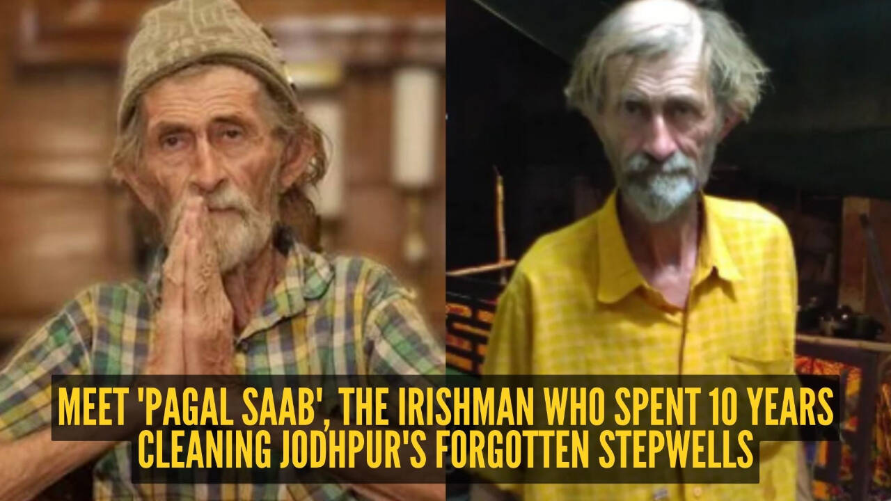 Meet 'Pagal Saab': The 80-year-old Irishman Anand Mahindra saluted for cleaning Jodhpur's forgotten stepwells