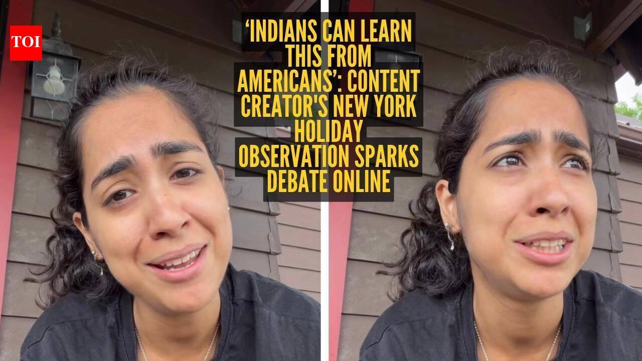 ‘Indians can learn this from Americans’: Content creator's New York holiday observation sparks debate online
