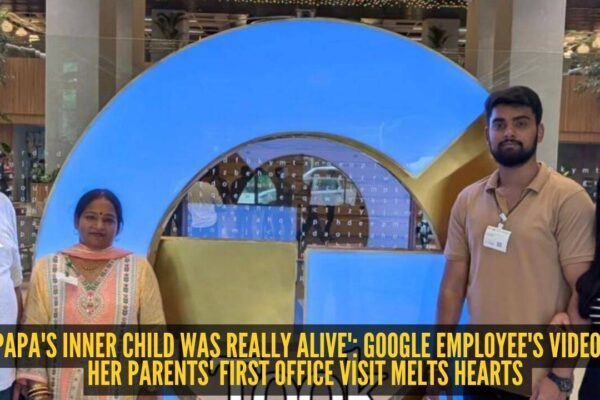 'Papa's inner child was really alive': Google employee's video of her parents' first office visit melts hearts |