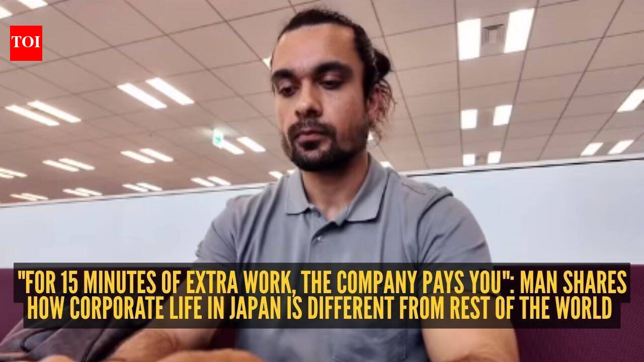 "For 15 minutes of extra work, the company pays you": Man shares how corporate life in Japan is different from rest of the world