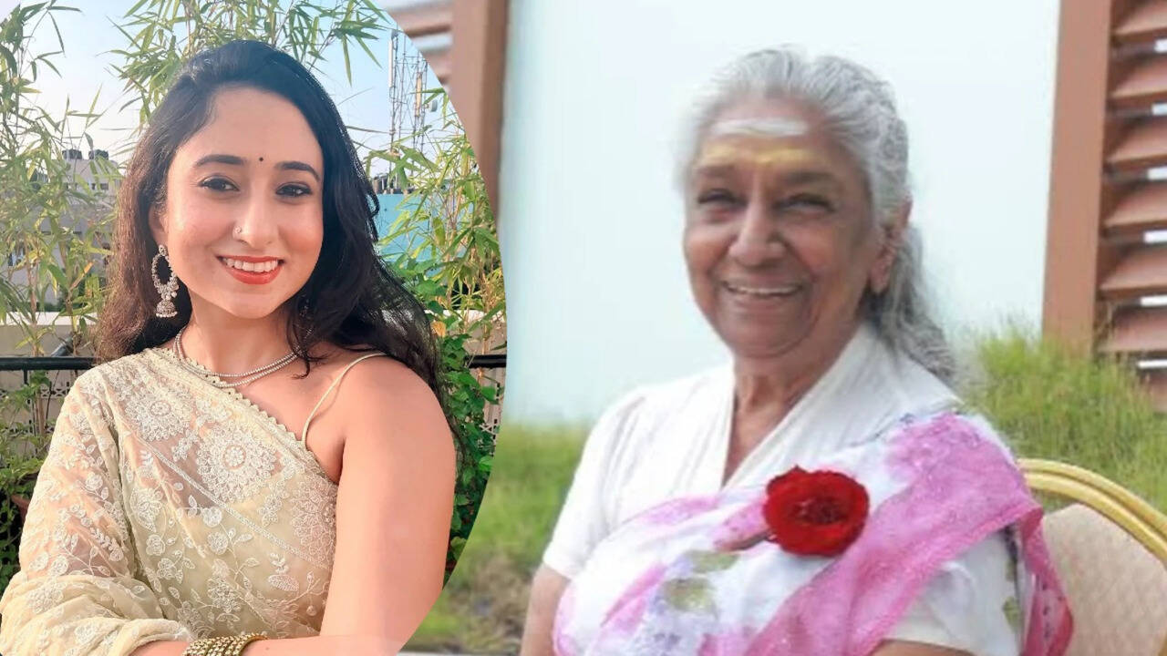S. Janaki: 'She will live on through her music': S. Janaki's granddaughter Apsara's emotional farewell is hard to miss | Tamil Movie News