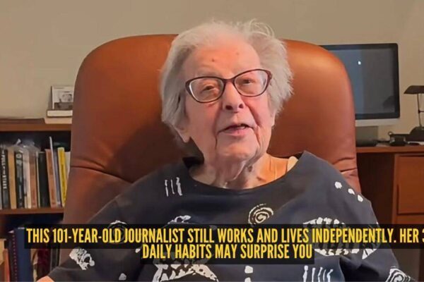 Eileen Lavine: This 101-year-old journalist still works and lives independently. Her 3 daily habits may surprise you
