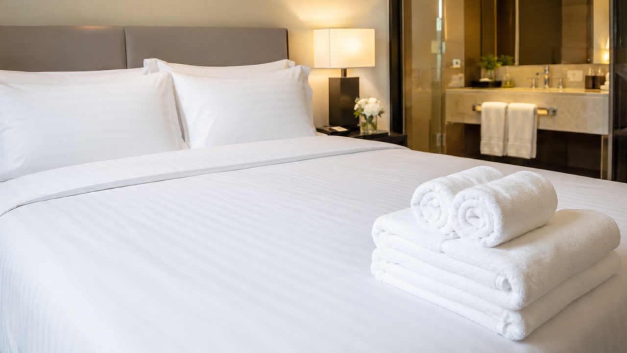 Hotels use white bedsheets and towels even though they show every stain, and the reason is surprisingly practical |