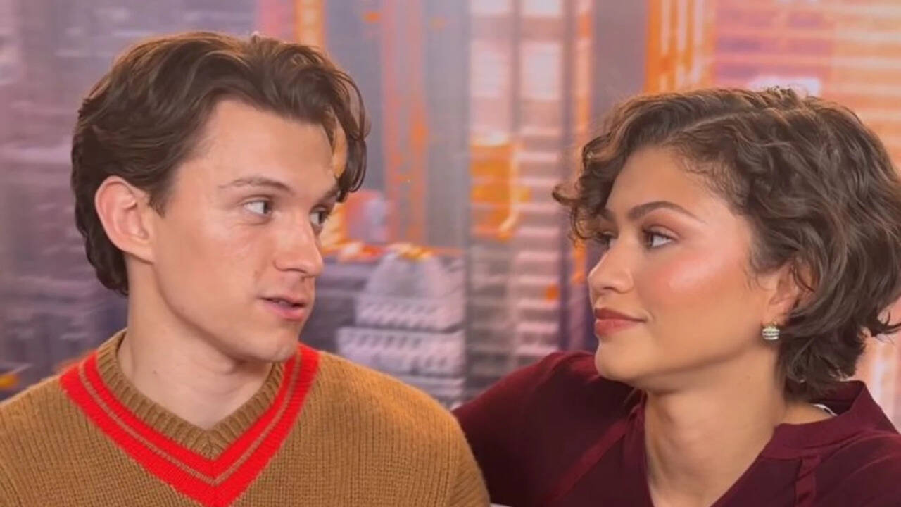 Zendaya reveals clip Tom Holland took of her explaining ‘Interstellar’ to Hunter Schafer: ‘This was in my living room’ |